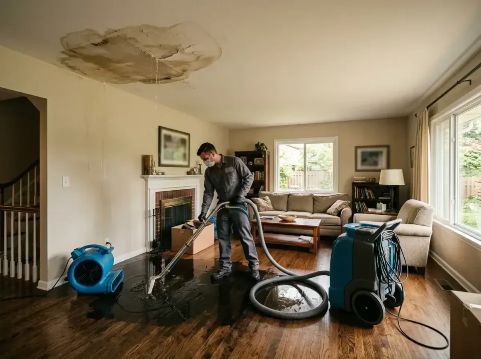 attic-pipe-burst-ceiling-drip-008 — frequently asked questions, Water Damage Restoration & Carpet Care in Englishtown, NJ